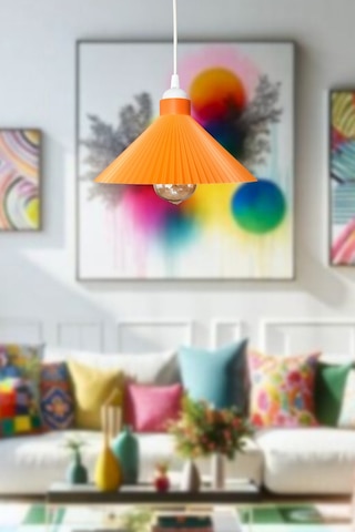 Salon Avize,mutfak Avize,14 Farklı Renk Yatak Odası Avize,pinterest Avize, Bohem Avize E27 Duy Turuncu
