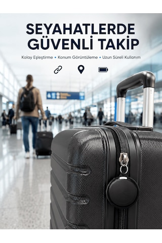 Shnstore Akıllı Bluetooth Takip Cihazı Airtag iOS Ve Android Uyumlu Shntknd0720 Çok Renkli