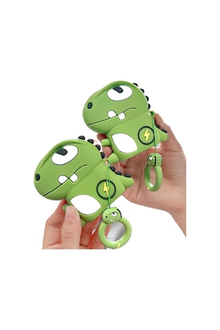 Aircraft Jzcat Hyundai G Uyumlu Şimşek Ejderha Silikon Karikatür Araba Anahtarı Kılıfı