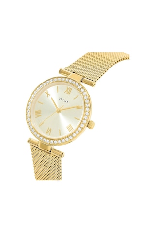 Clyda Cla805ddd Kadın Kol Saati Altın