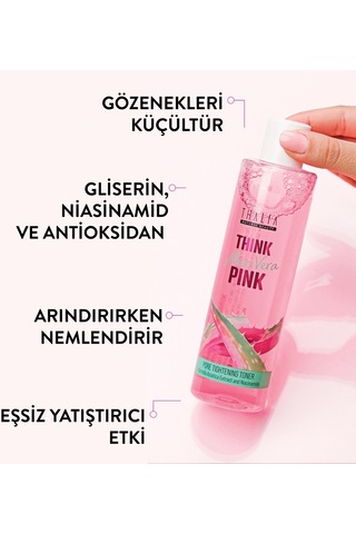 Thalia Pink Aloe Vera Özlü Gözenek Sıkılaştırıcı Tonik 250 ML