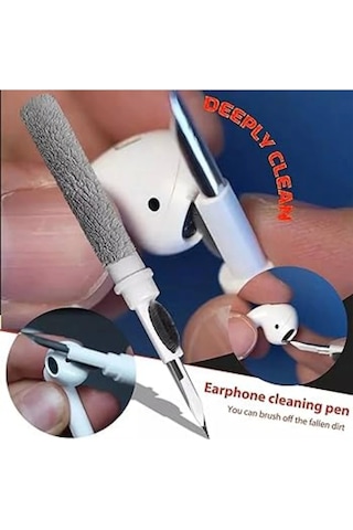 Özel Seri Kulaklık Temizleyici Kiti Dayanıklı Yumuşak Fırçalı Temizlik Kalemi