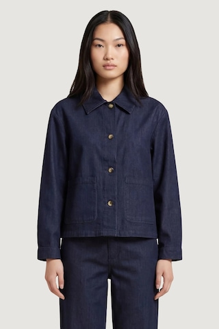 Only Kadın Onlashby Çift Cepli Düğmeli Jean Ceket 15364598 Koyu Mavi Koyu Mavi