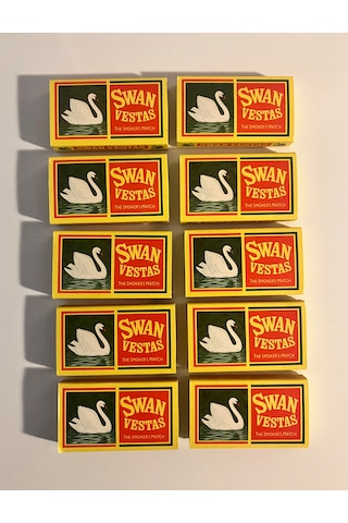 Swan Vestas Kibrit 10lu Paket