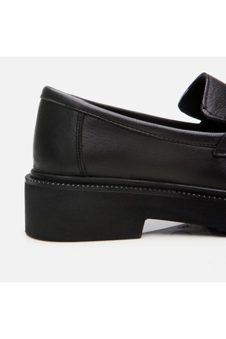 Hotiç Hakiki Deri Siyah Kadın Loafer 01ayh306700a100 Siyah-black Siyah