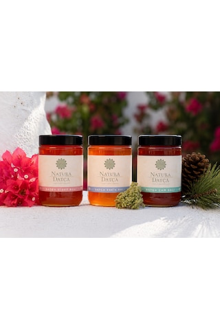 Natura Datça Çam, Çiçek Ve Kekik Balı 3'lü Set 3 X 500 G Natura Datça Çam, Çiçek Ve Kekik Balı 3'lü Set 3 X 500 G