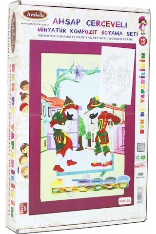Mbs-01 Artebella Minyatür Kompozit Boyama 20x30cm