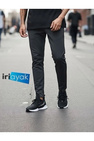 İriayak Büyük Numara 46-48 / Erkek Rahat Kalıp / Erkek Spor Günlük Kullanıma Uygun Siyah - Beyaz
