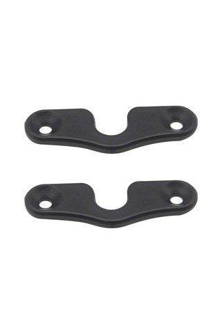 Tenfowee Jkjljt Güneşlik Sabitleyici Klips B Tipi, Siyah Alüminyum Alaşım, 10x3x2cm, 22g, 1 Adet