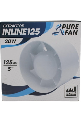 Pure Aksiyel Havalandırma Fanı 190 M3/125 Mm