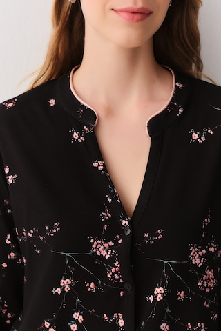 Suwen Alina Maskülen Pijama Takımı Sh26217660b325 Siyah Desenli