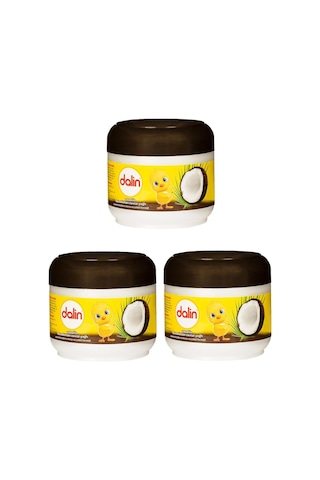 Dalin 3 Adet Hindistan Cevizi Pamuk Ve Shea Yağı Vazelin 100 ML