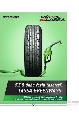 Lassa 185/55R14 80H Greenways Yaz Lastiği 2025