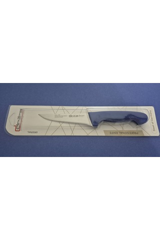 Fibrox Kaymaz Saplı Kasap No.1 Kemik Sıyırma Bıçağı 14 Cm Hulusi - Drita Bıçak 36mm X 140mm X 3mm 10352.14 Mavi Renk