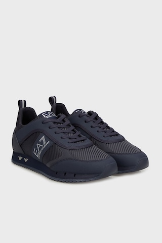 Ea7 Unisex Ayakkabı 7x000337 Af18613 Mz187 Lacivert-gümüş Lacivert-gümüş