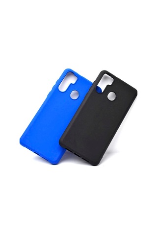 Reeder P13 Blue Max Kılıf Zore Biye Silikon-Mavi