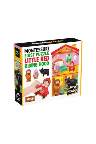 Headu Montessori First Puzzle Little Red Riding Hood
