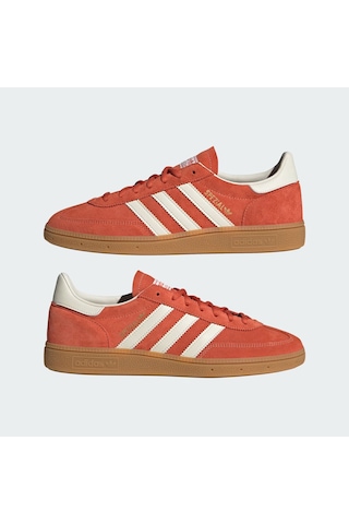 Preloved Red Adidas Erkek Günlük Spor Ayakkabı Handball Spezial Ig6191 Kırmızı