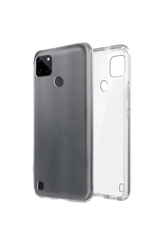 Gld-spt- Newface Realme C25y Kılıf Lüx Şeffaf Silikon