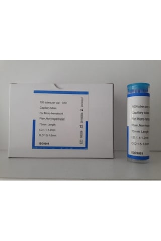 Suni Tohumlama  Dölleme Aparatı 1tüp (Heparinsiz Kapiler Tüp)