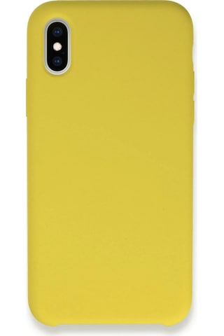 Newface Apple, Uyumlu iPhone X Kılıf Lansman Legant Silikon Semeglbl - 74 - Sarı