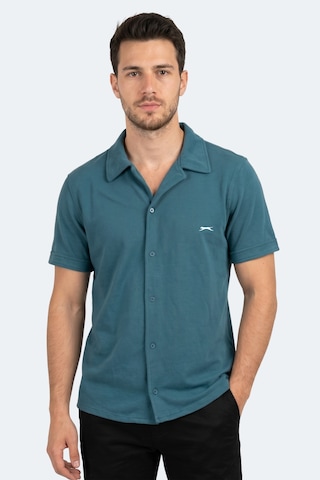 Slazenger Katelın Erkek Petrol Gömlek