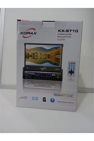 Korax Kx-9710 Oto Teyp 7 Inçh Indash Usb Bluetooth Play Oto Teyp