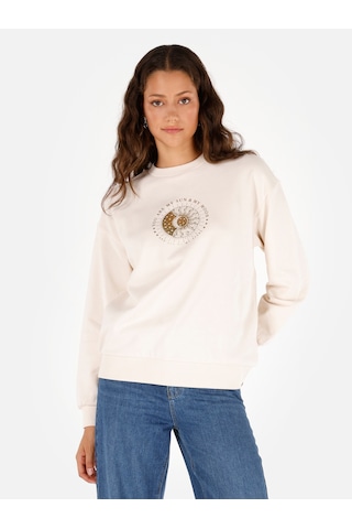 Colin's Colins Beyaz Kadın Sweatshirt Cl1070196 Q1.v2 Ofw Beyaz
