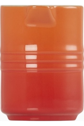 Le Creuset Küçük Seramik Sütlük Cezveler Turuncu