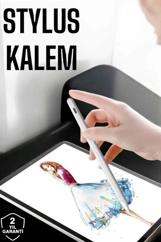 Znv Zenvia Mey İthalat Tablet Kalemi Stylus Pen Dokunmatik Kalem Android Ve İos Uyumlu Şarjlı Znv2025 Cmn