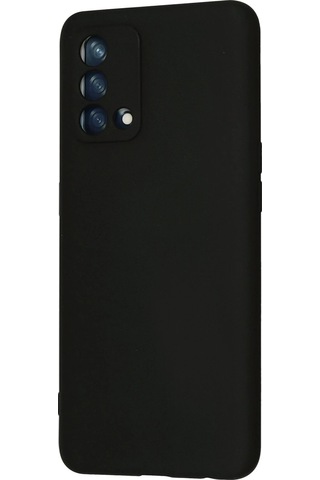 Newface Oppo A74 4g Kılıf Nano İçi Kadife Silikon Glblseme - 63 - Siyah Sıyah