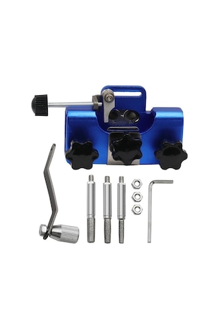 Trendooze Mavi El Kumandalı Zincir Taşlama Makinesi Toptan Kelepçe Taşlama Bıçağı Taşınabilir Ev El Elektrikli Testere Zincirleri Aracı Qc