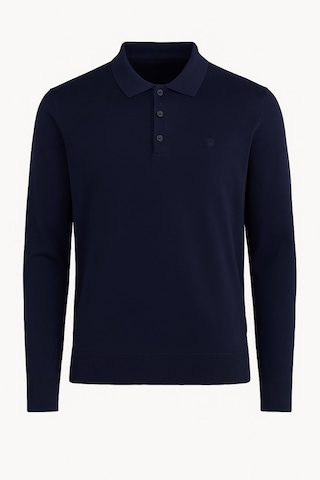 Simenti Regular Polo Yaka Düğmeli Erkek Triko - 7422 Lacivert