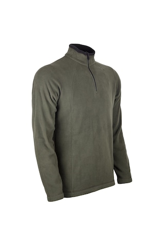 Evolite Fuga Bayan Mikro Polar Sweater - Haki Çok Renkli