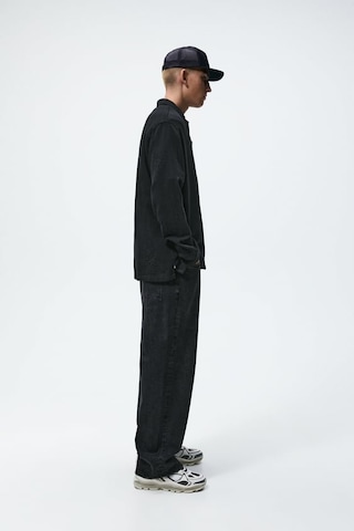 Zara Geometrik Jakarlı Gömlek 7446-390 Siyah