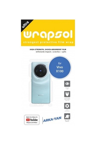 Vivo X100 Arka Ve Yan Koruyucu Poliüretan Film