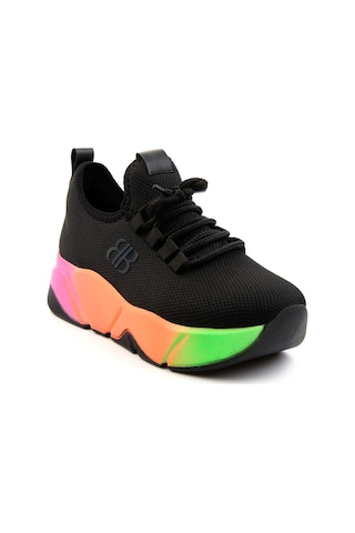 Bambi Siyah Çok Renkli Kadın Sneaker K01824212417 Çok Renkli