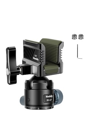 Manbily Bh U-7 Ayarlanabilir Tripod Başlığı Tripod Kafası
