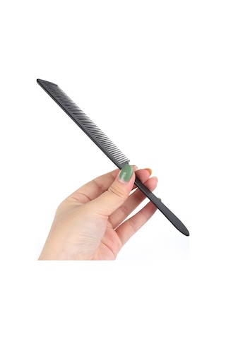 Siyah Anti-statik Tarak Ince Plastik Tarak Berber Profesyonel Saç Kesme Tarağı Erkek Kadın Saç Pürüzsüz Saç Şekillendirme Tarak Yapmak