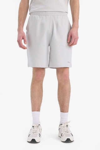 Defacto Beli Bağcıklı Dar Paça Şort E5843ax25smgr184 Gri