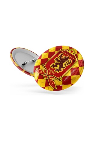 Bakgelal Harry Potter Lisanslı Rozetleri, Hogwarts Temalı Koleksiyonluk Metal Rozet, Harry Potter Hayranları İçin 9 Üç Çeyrek Koleksiyonu - Bgahpozet004 Çok Renkli