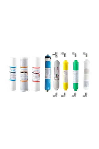 Aquafly Su Arıtma Filtresi 8Li Takım Arıtıcı Filtresi Bio-Ceramic