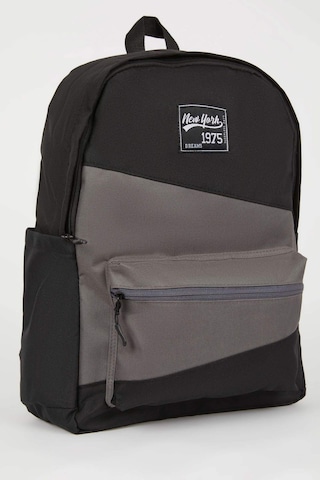 Defacto Unisex Su Geçirmez Kumaş Okul Sırt Çantası A9333AXNSBK27 Siyah