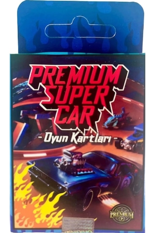 Mey İthalat Premium Arabalar Oyun Kartları