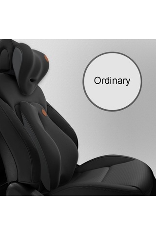 Tongxida Sr-21 Araba Bel Yastığı Kafalık Koltuk Hafızalı Köpük Aksesuarları, Komfortlu Kafalık