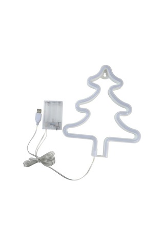 Tongxida Noel Duvar Işıkları, Ağaç Renkli Monte Süsler, Neon Işıkla Aydınlatma Diğer