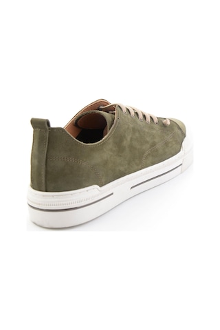 Bambi Haki Hakiki Deri Erkek Sneaker E01585773401