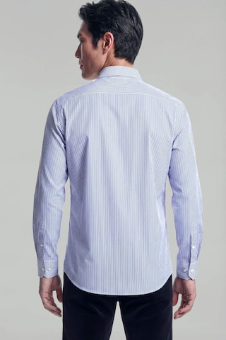 Bisse Regular Fit Pamuk Mavi Cepsiz Erkek Gömlek Gmczg4pal224004 D35 Mavi