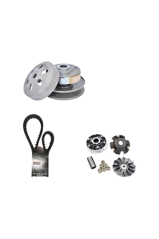 Arora Cappucino 125 50-250 Özel Seri Ön Arka Varyatör Kayış Set Arora Cappucino 125 50-250 Özel Seri Ön Arka Varyatör Kayış Set