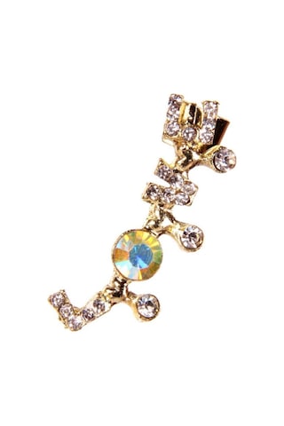 Tkpe00918 Zirkon Taşlı Love Manşet Küpe K6 Diğer